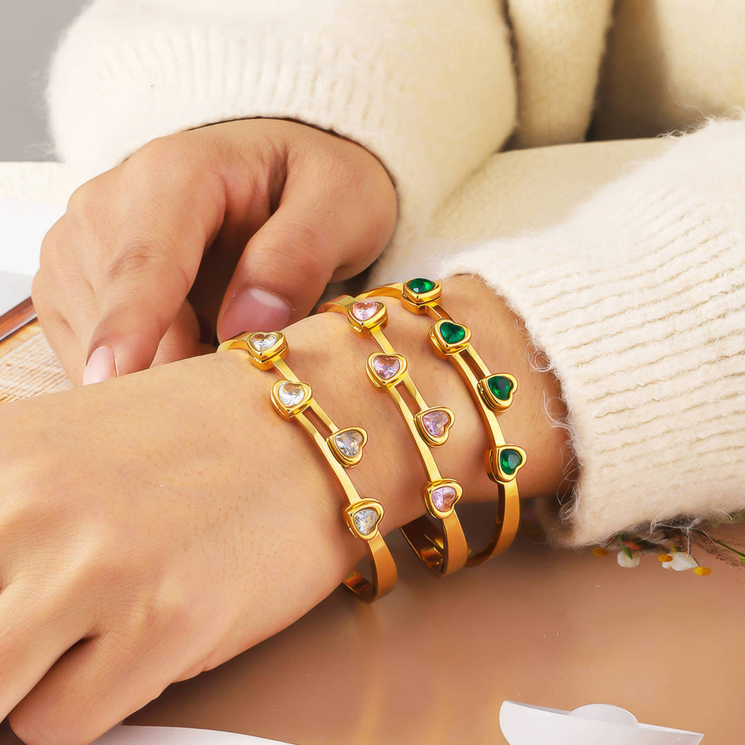 Nile Heart Bangle