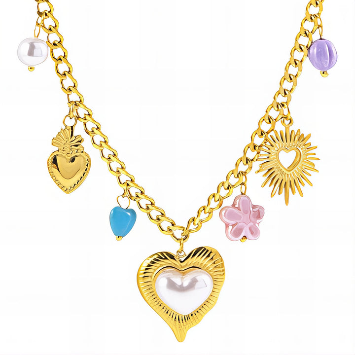 Hearts Have It Charm Necklace