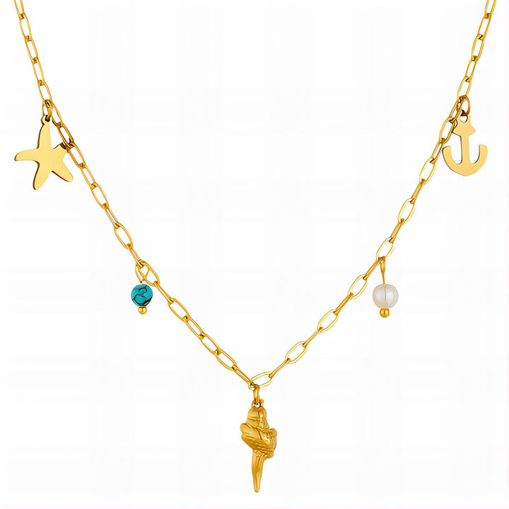 Seashore Charm Necklace