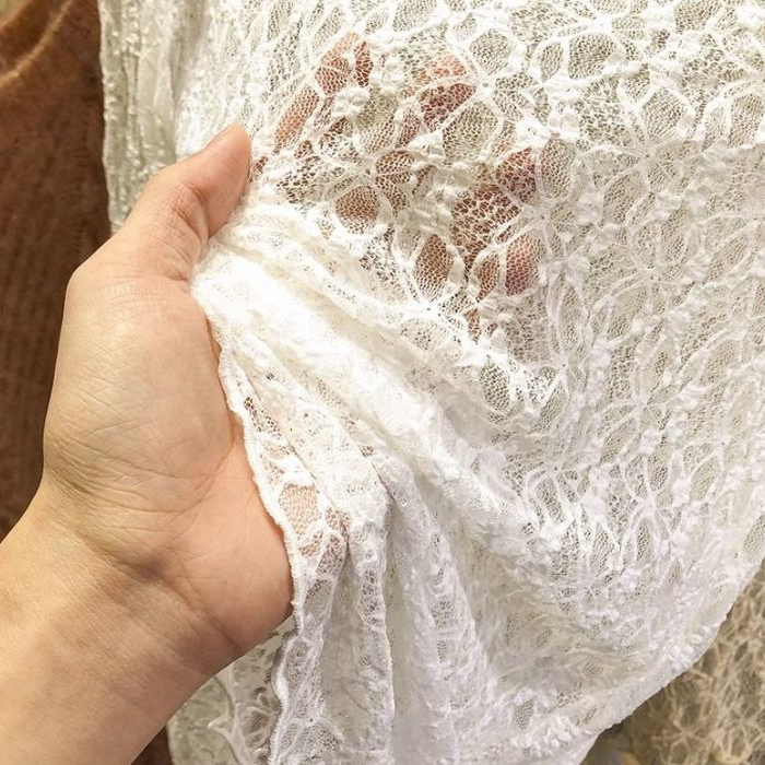 Textured Floral Lace Top