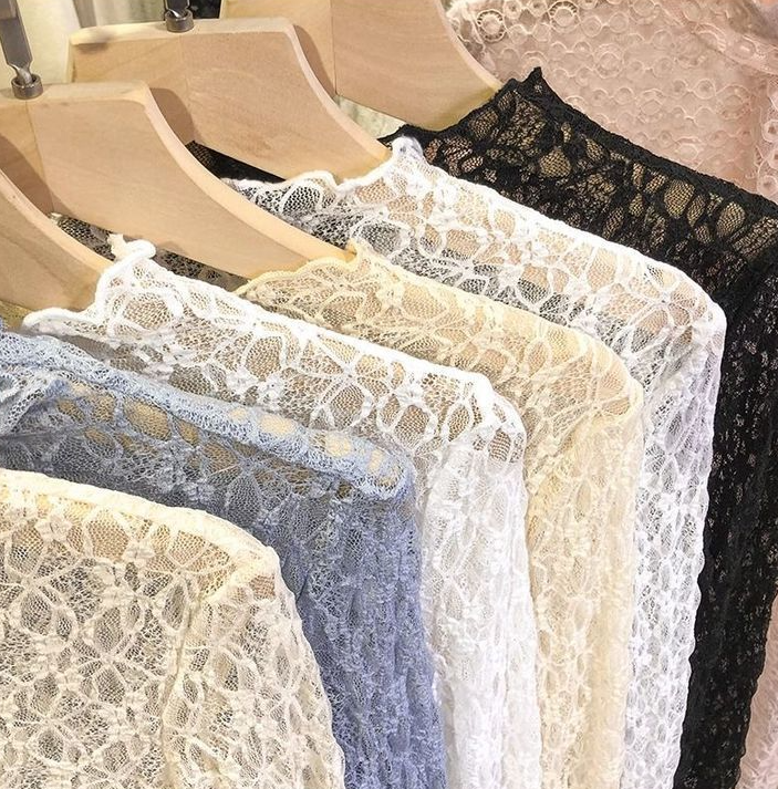 Textured Floral Lace Top