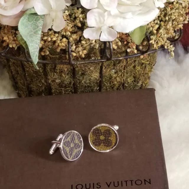 Repurposed LV Cuff Links