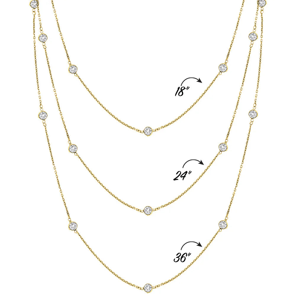 Essentials CZ by the Yard Necklace