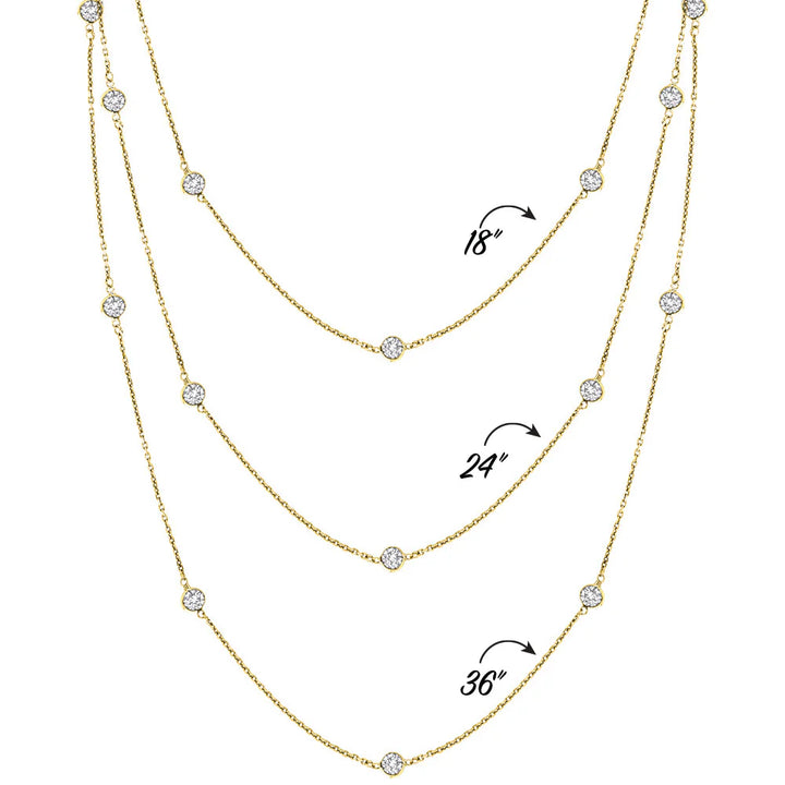 Essentials CZ by the Yard Necklace
