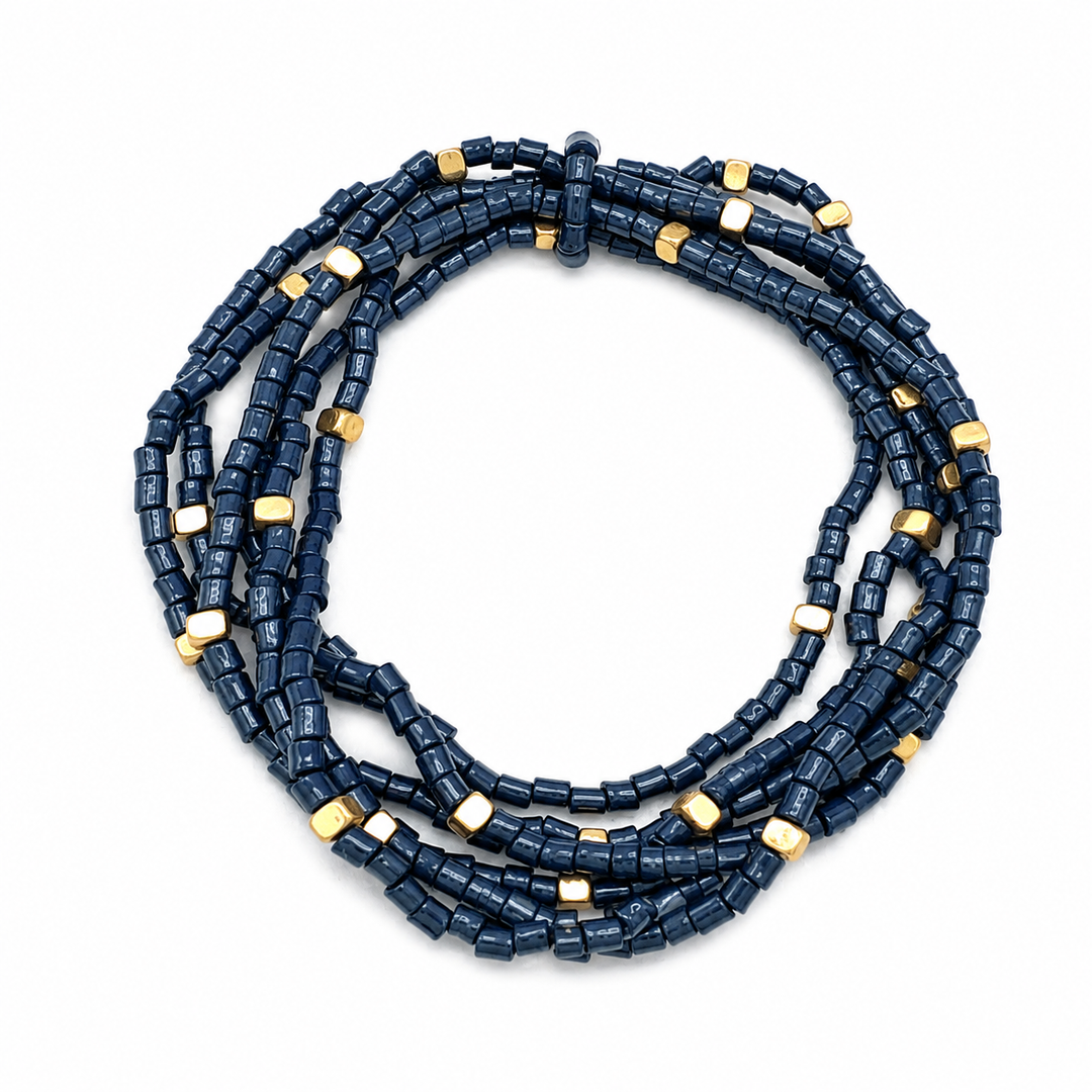 Seedbead Stretchy Bunch Bracelets - Multiple Color Styles