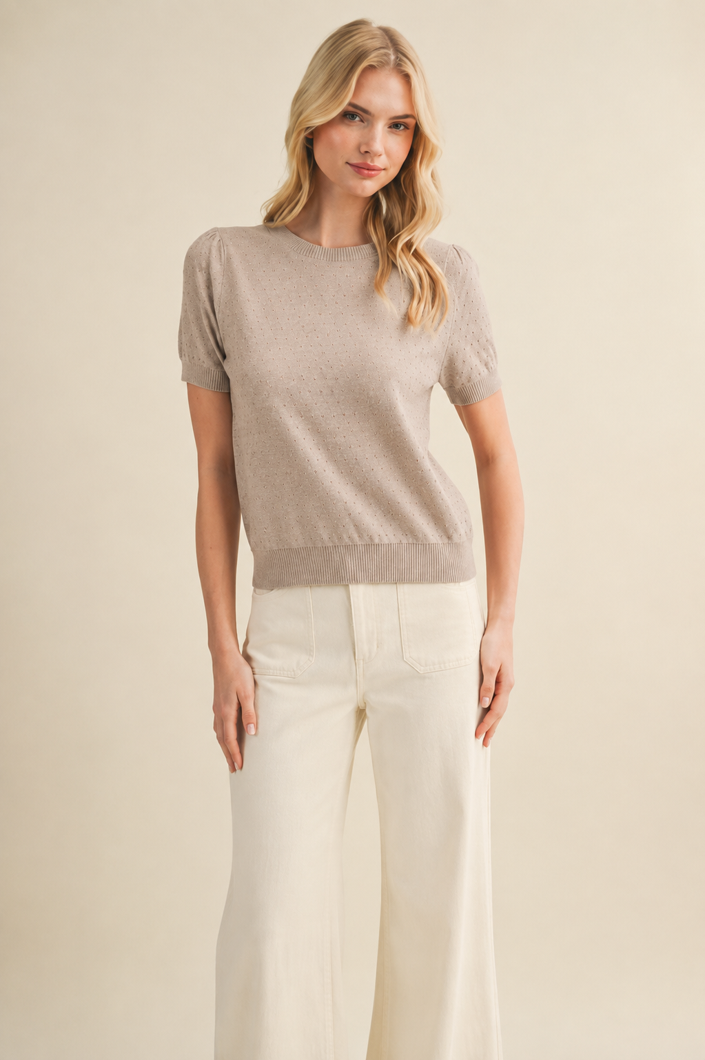 Casual Knit Top