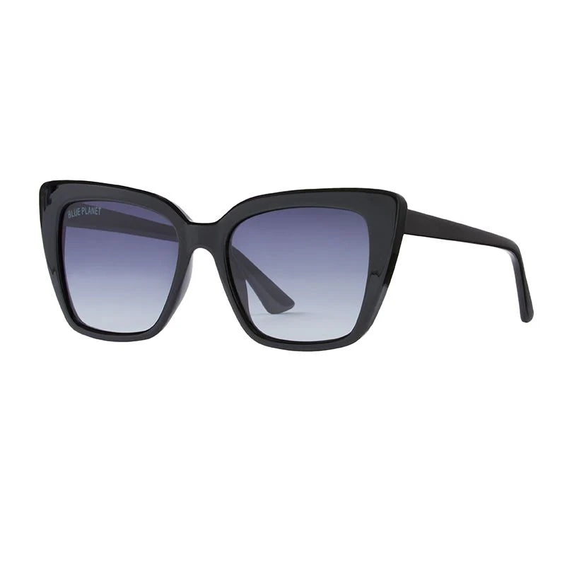 SHYA Onyx Gradient Grey - Blue Planet Polarized Sunglasses