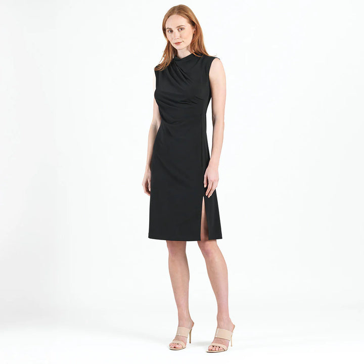 Signature Side Slit Midi Dress