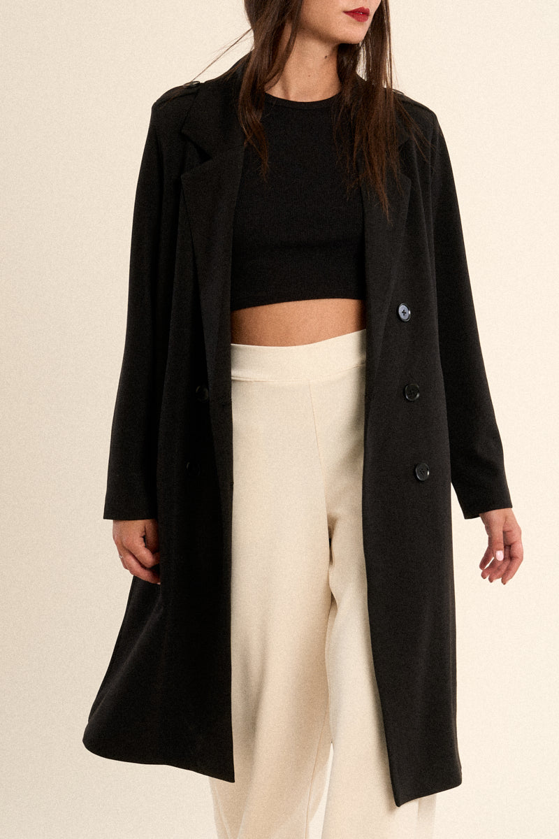 LADIES KNITTED COAT
