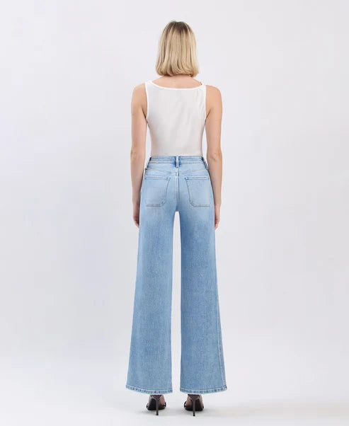 HR Patch Pocket Wide Leg Jean