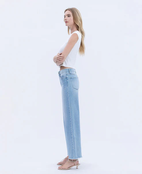 Quieter - HR Raw Hem Ankle Wide