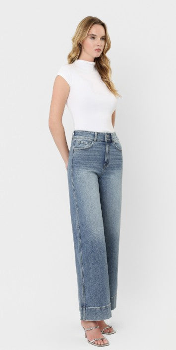Super HR Yoke Trouser Hem Jean
