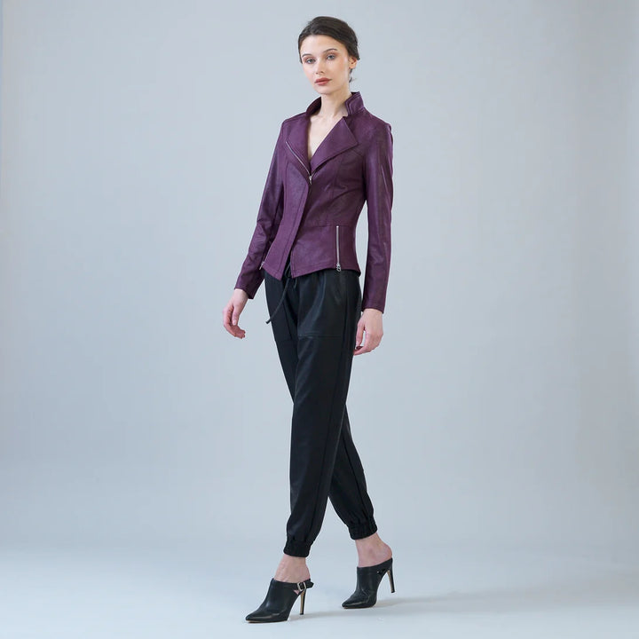 Liquid Leather™ Signature Jacket - Plum