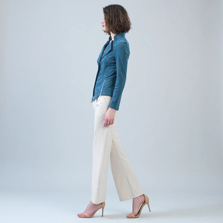 Soft Suede - Signature Jacket - Blue Moss