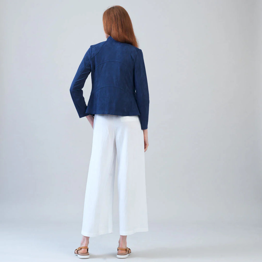 Soft Suede - Signature Jacket - Navy