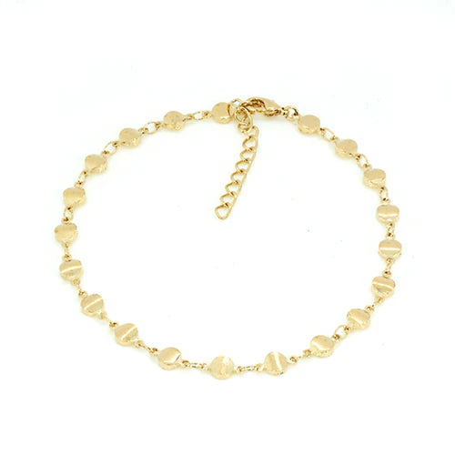Ankle Bracelets - 14K Gold-Plated
