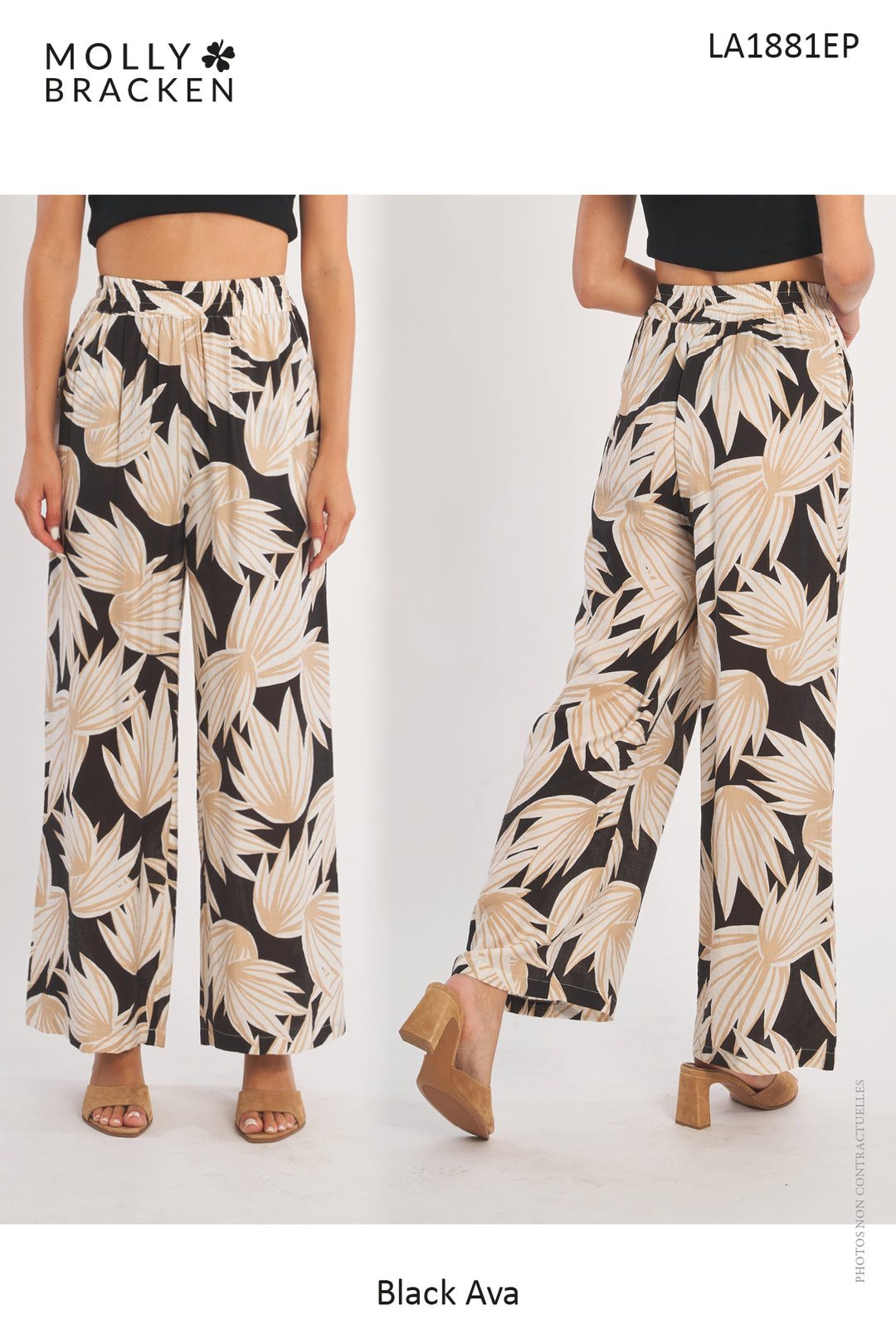 LADIES WOVEN PANTS