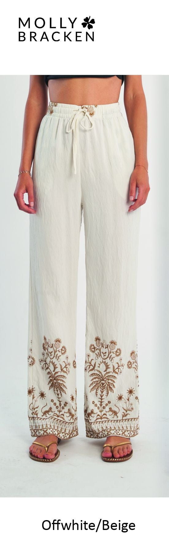 LADIES WOVEN PANTS