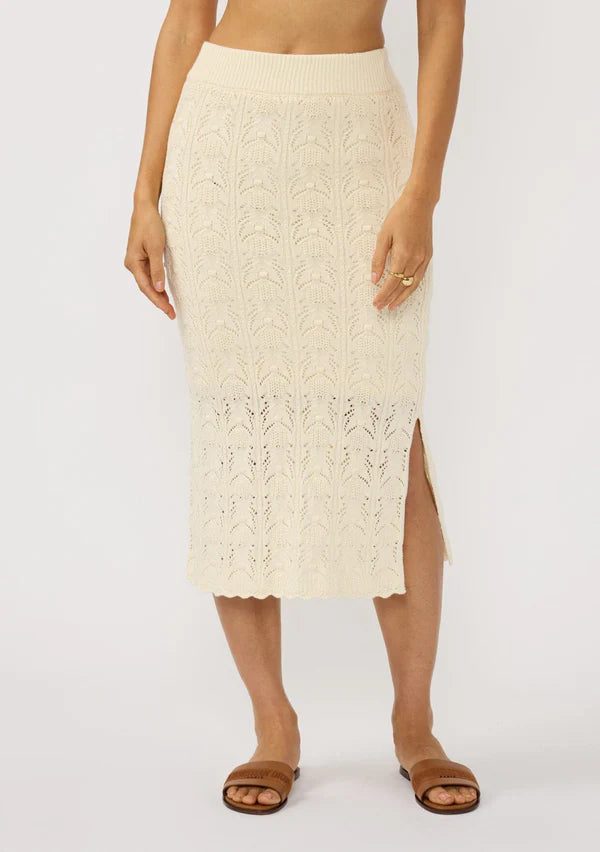 Harley Pointelle Midi Skirt