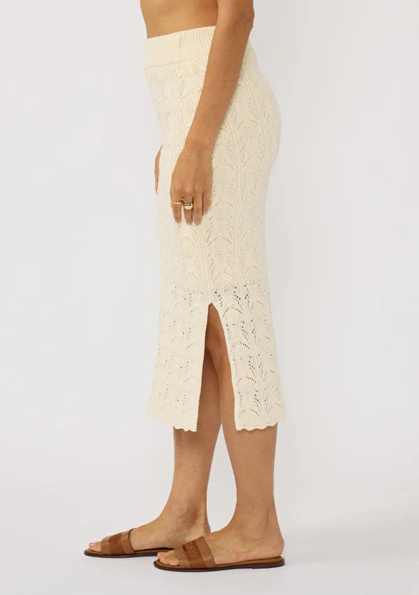 Harley Pointelle Midi Skirt