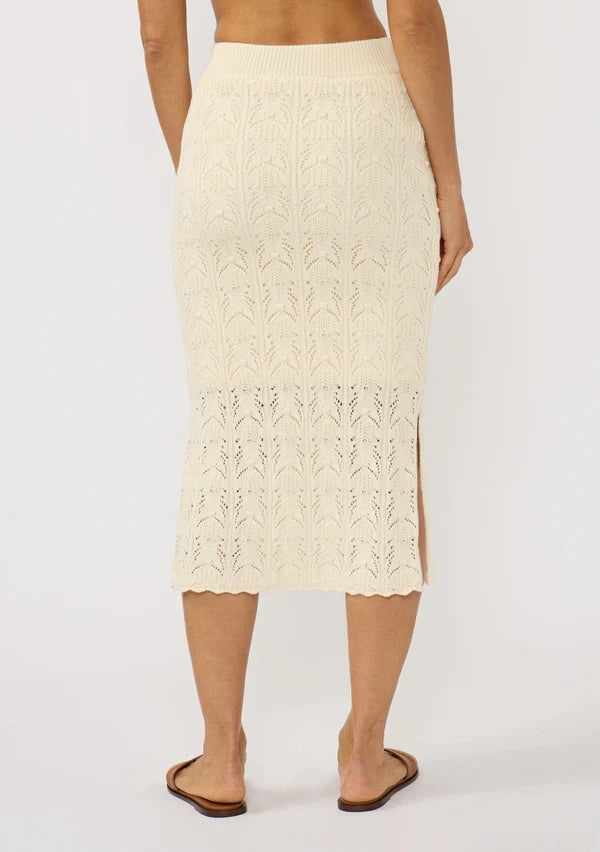 Harley Pointelle Midi Skirt