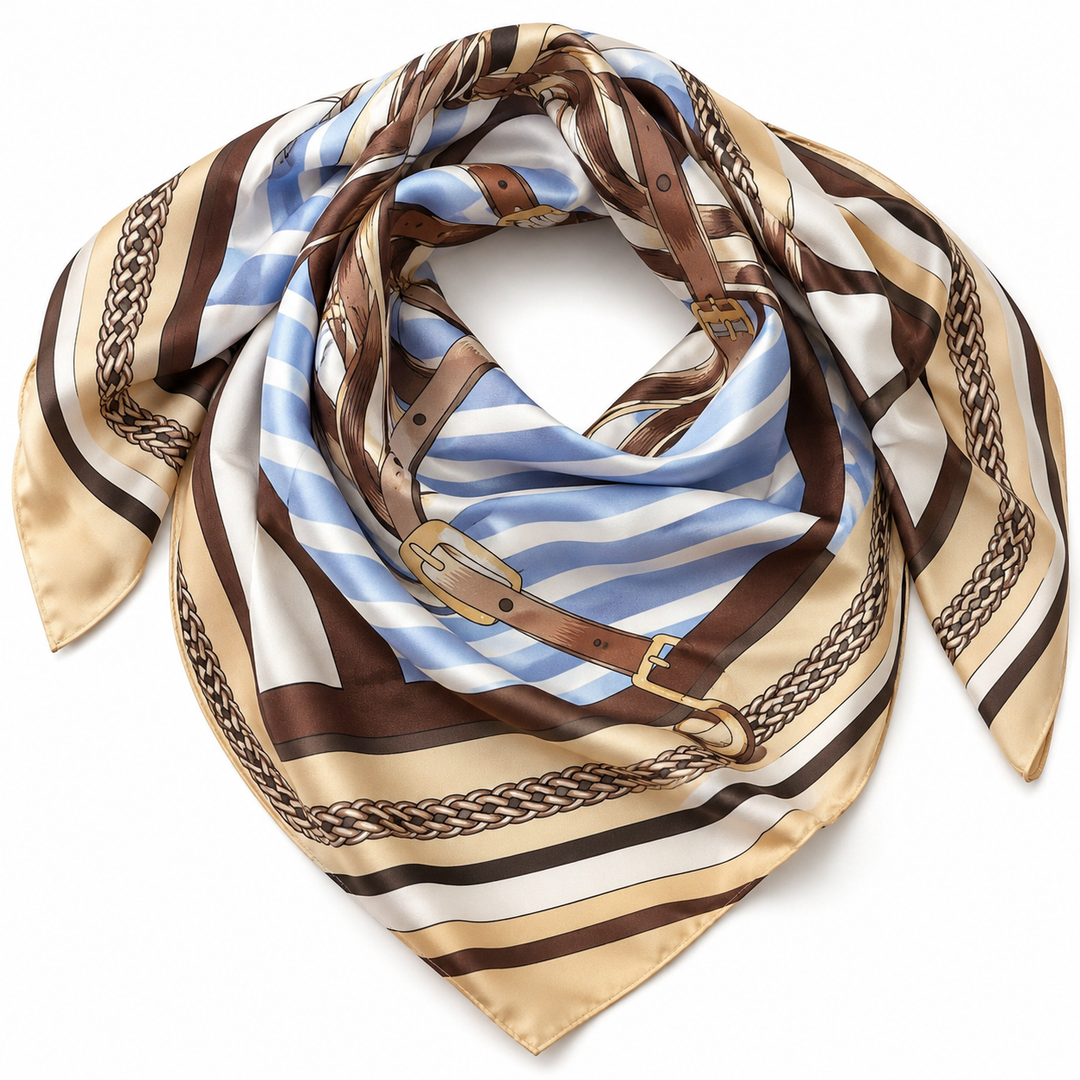 Print Square Scarf - Medium