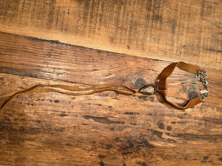 Crystal Tear Drop Choker - Caramel - Jamie Dietrich Designs