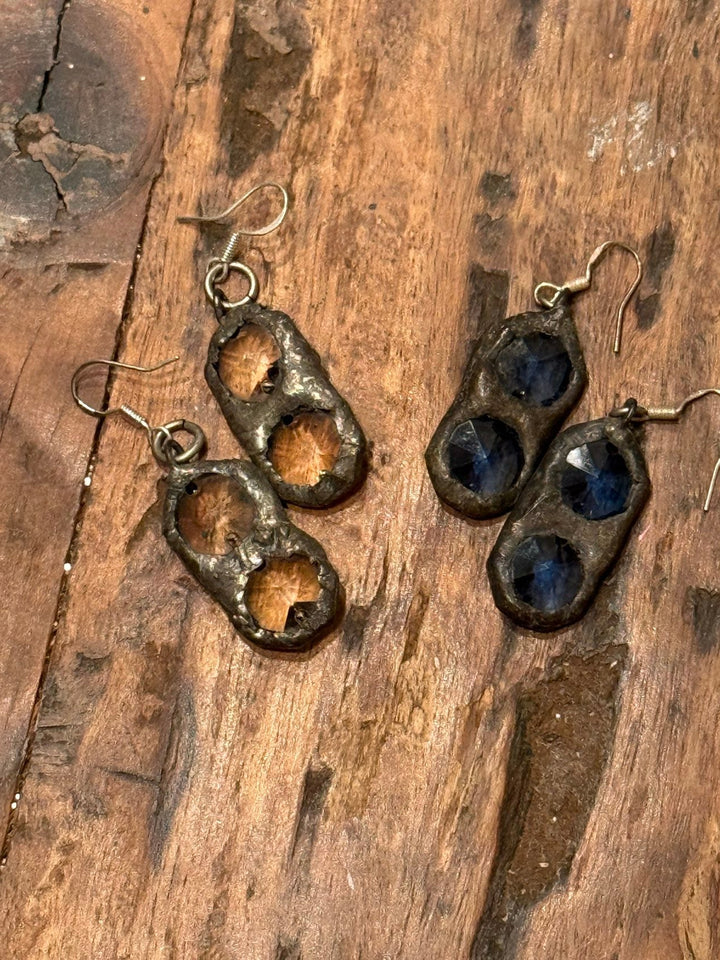 Poppy 2 Crystal Earrings - Jamie Dietrich Designs