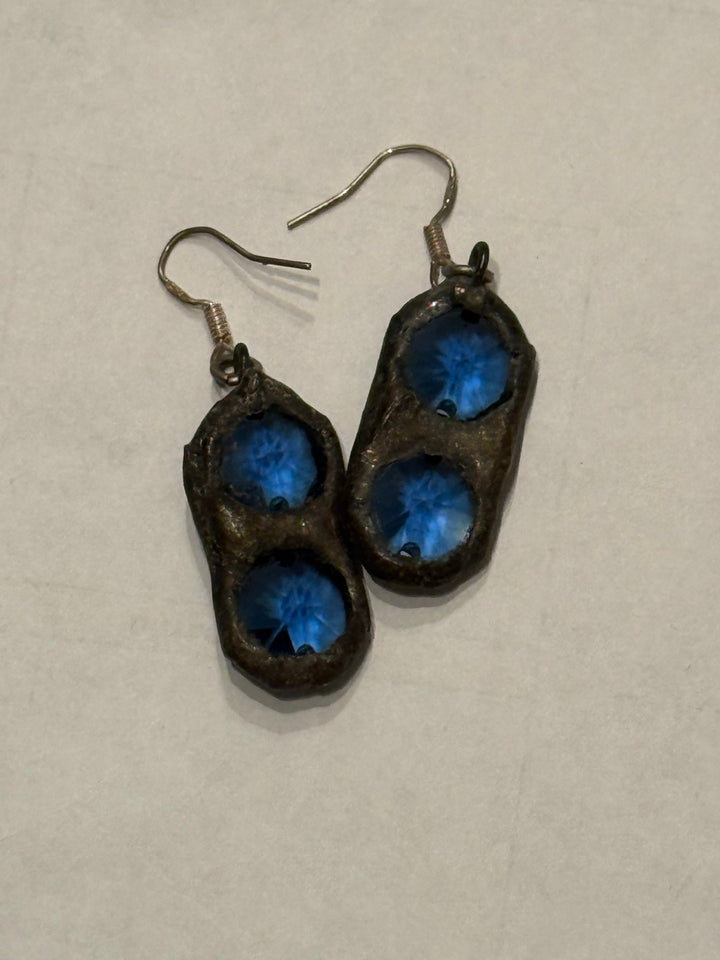 Poppy 2 Crystal Earrings - Jamie Dietrich Designs