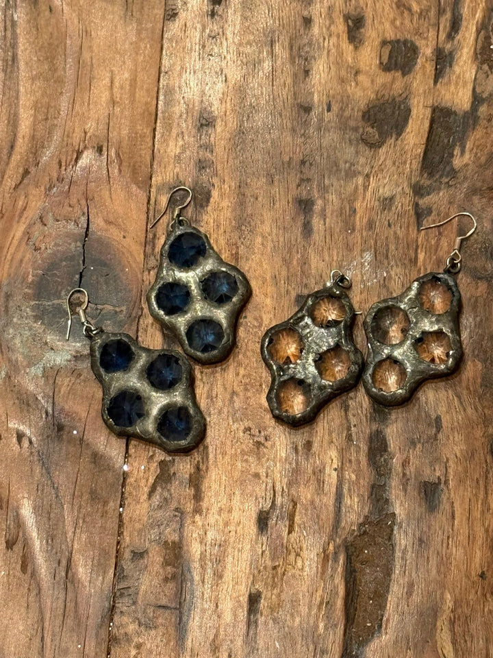 Poppy 4 Crystal Earrings - Jamie Dietrich Designs