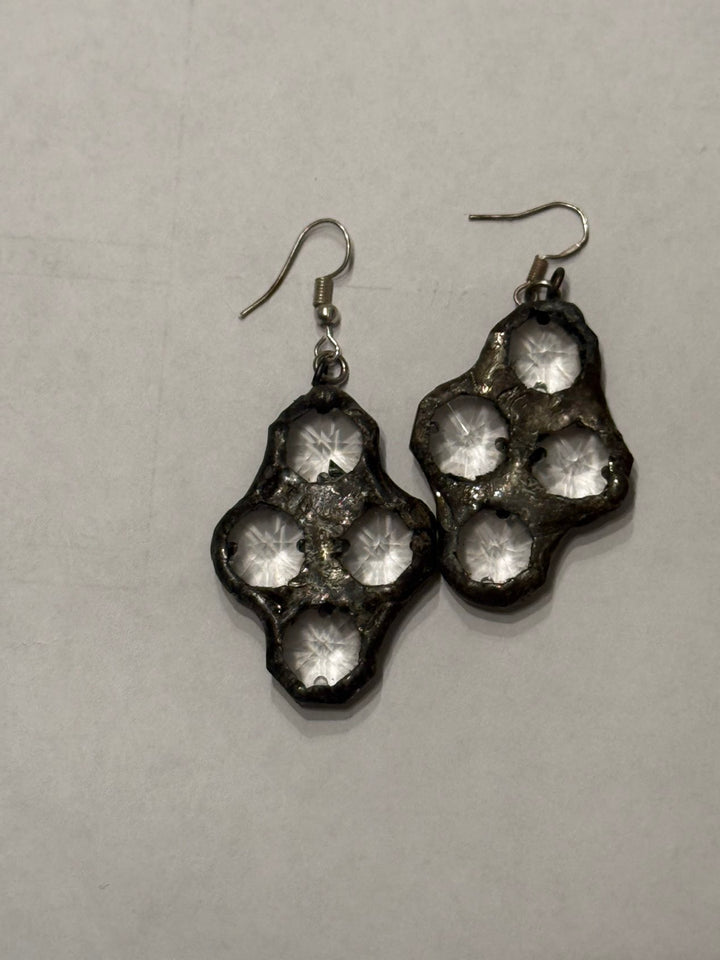 Poppy 4 Crystal Earrings - Jamie Dietrich Designs
