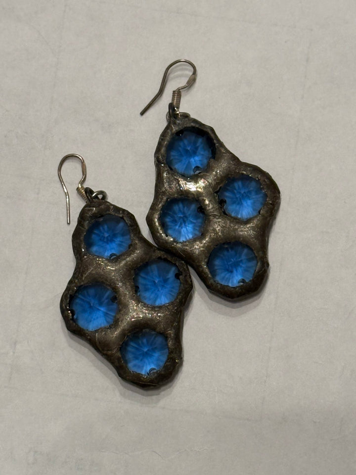 Poppy 4 Crystal Earrings - Jamie Dietrich Designs