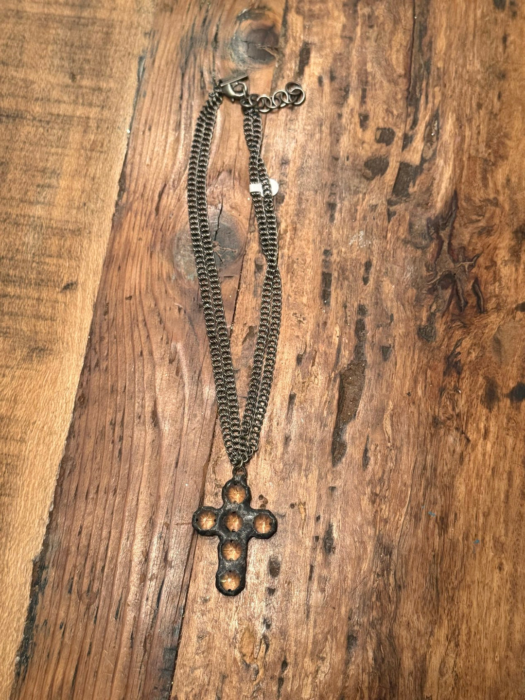 Maya Cross Necklace - Jamie Dietrich Designs
