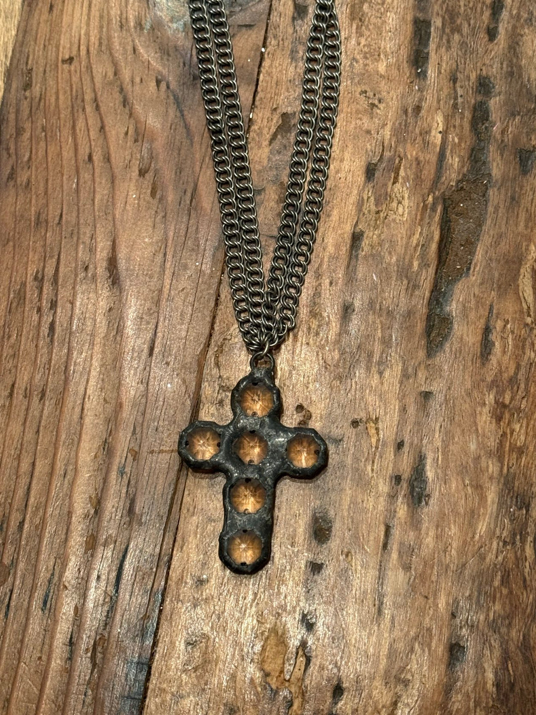 Maya Cross Necklace - Jamie Dietrich Designs