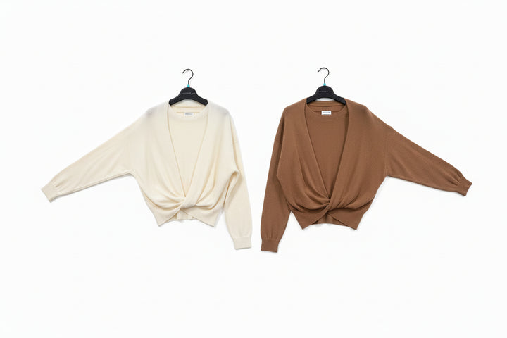 Twist Knit Sweater Top