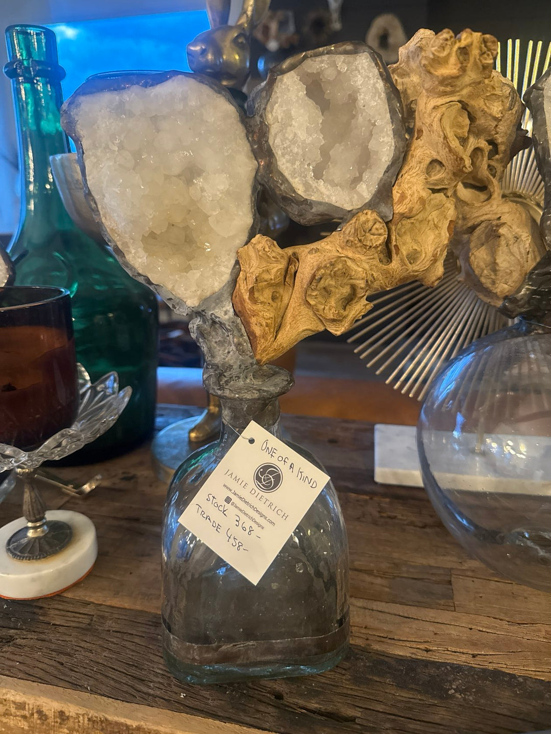 Driftwood Geode Bottle - Jamie Dietrich Designs (5)