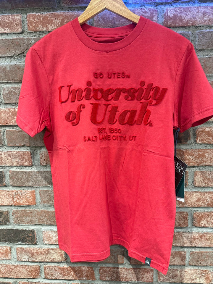 UoU Go Utes! Hansen Brush Comfort Tee