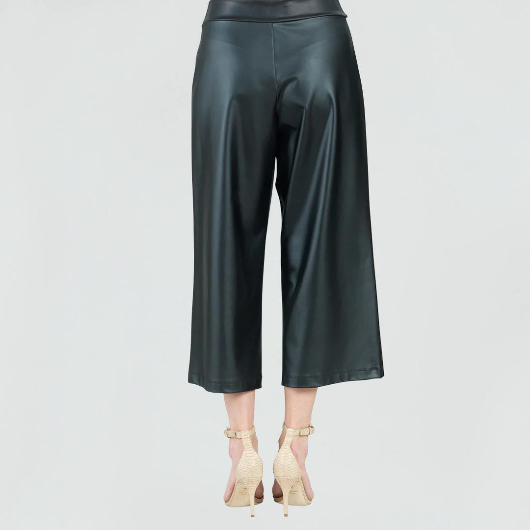Liquid Leather™ - Sheen Front Pocket Gaucho Pant