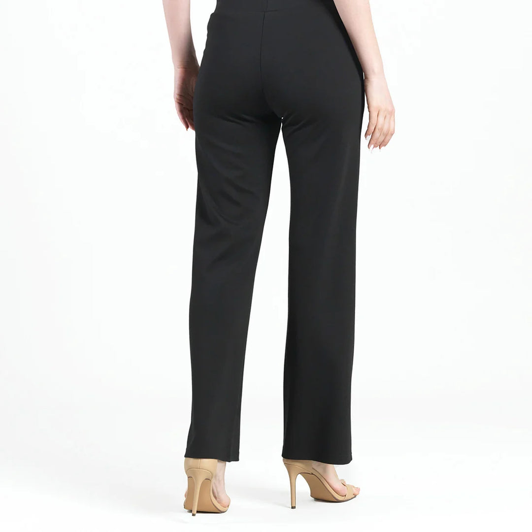 Rayon-Ponte Knit - Loose Leg Pocket Pant