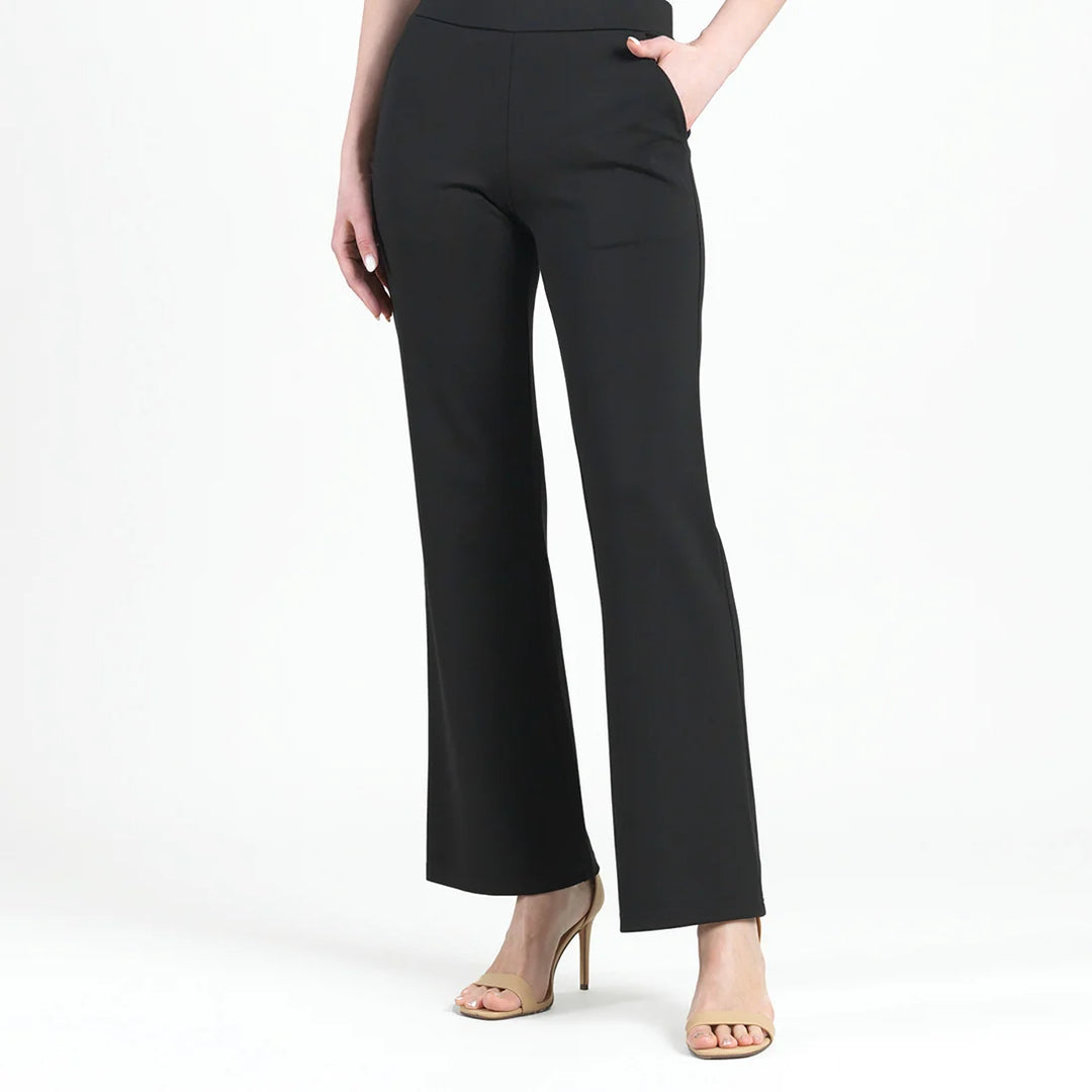 Rayon-Ponte Knit - Loose Leg Pocket Pant