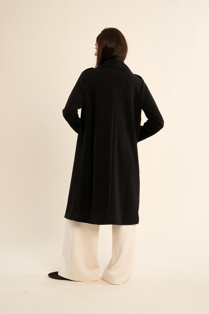 LADIES KNITTED COAT