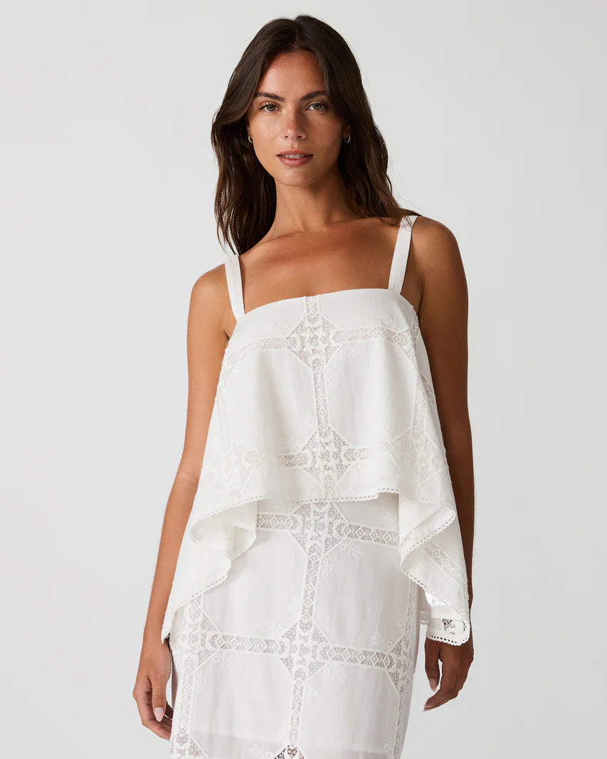 Ainslee Eyelet Top