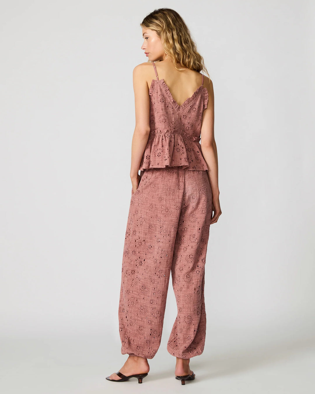 TILLIE PANT IN EYELET