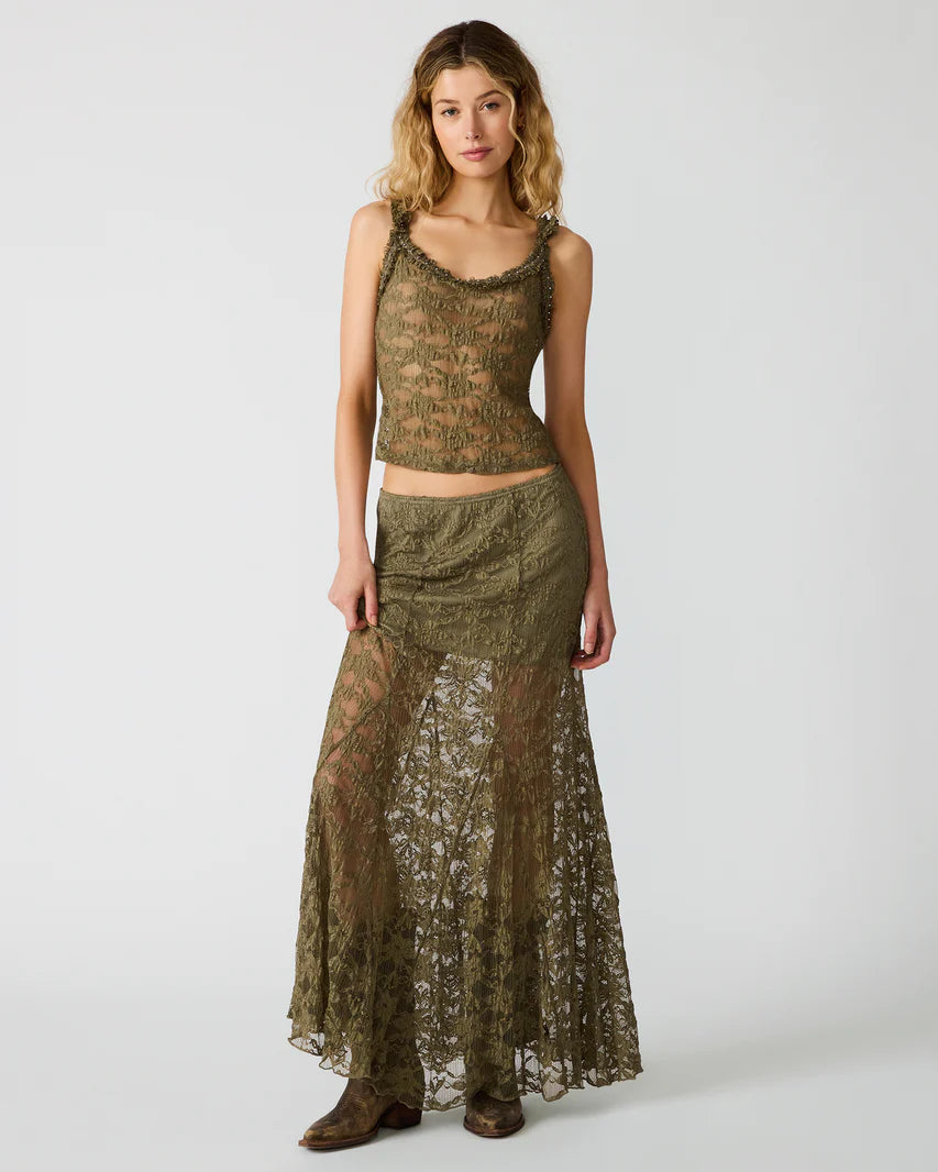 Mirabel Lace Maxi Skirt