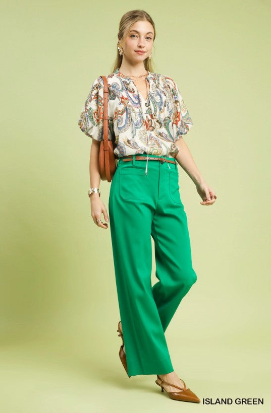 Twill Trouser Pant