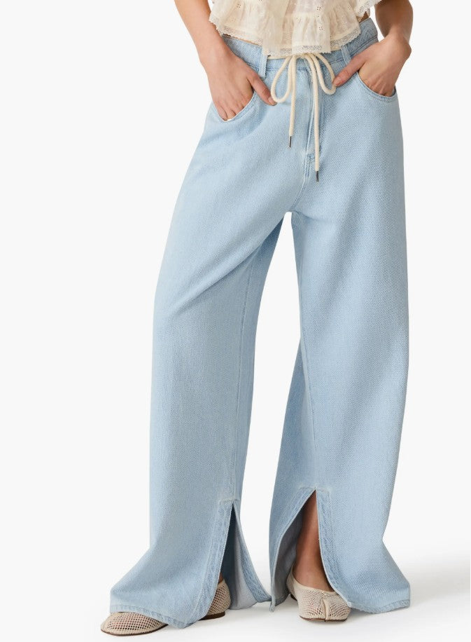 Maycen Drawstring Denim Pant