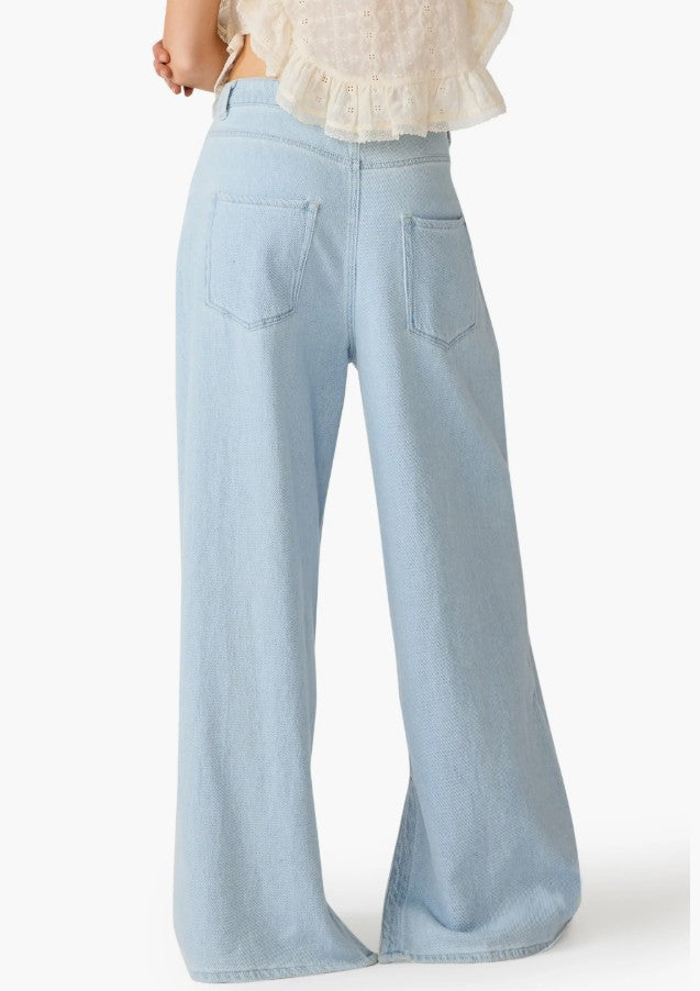Maycen Drawstring Denim Pant