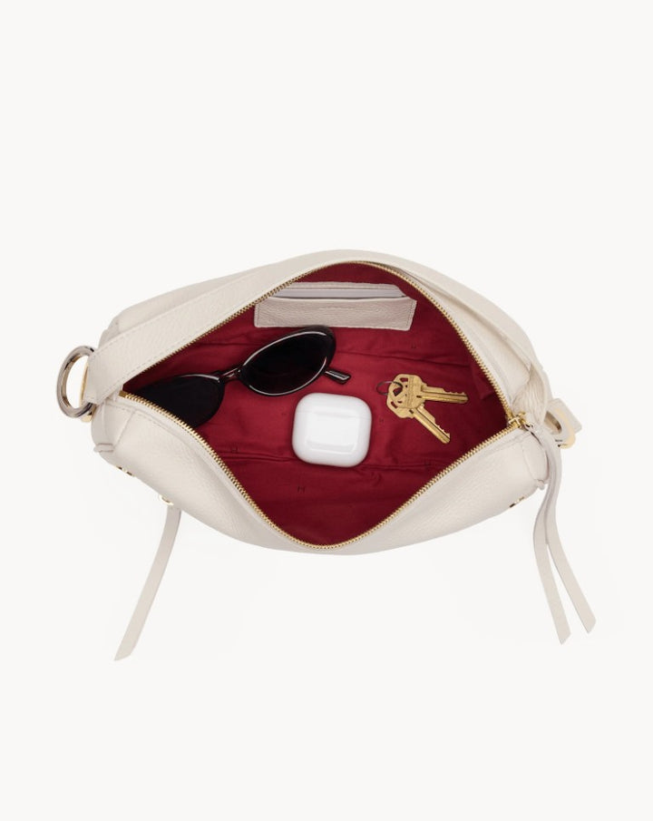 HAMMITT - Doxie Med Calla Lily White Gold Silver