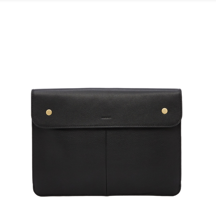 Miranda Laptop Sleeve 14" | Black/Brushed Gold