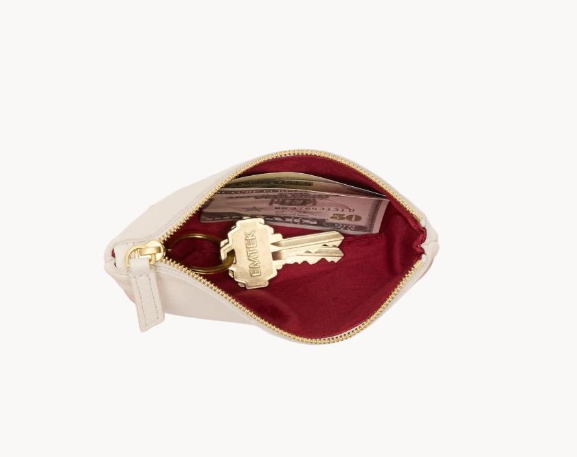 Viva Pouch | Calla Lily/Brushed Gold